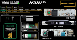 InSync Unveils Advanced Video Processing and Frame Rate Conversion Solutions at NAB 2026