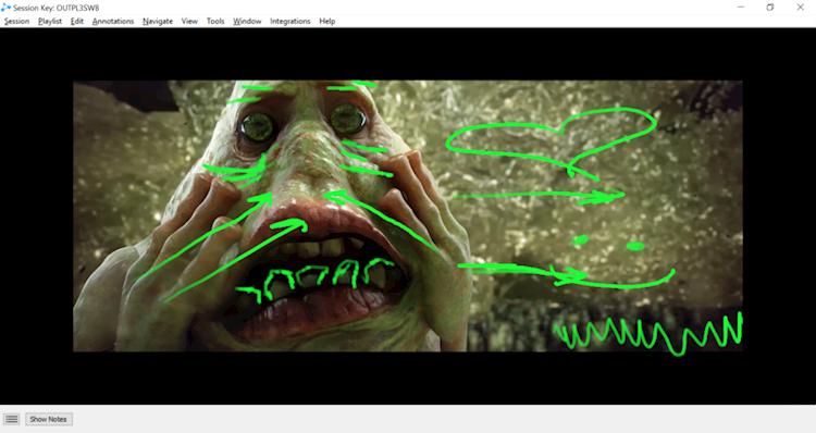 Outpost VFX: Seaside synchronicity with cineSync and Wacom