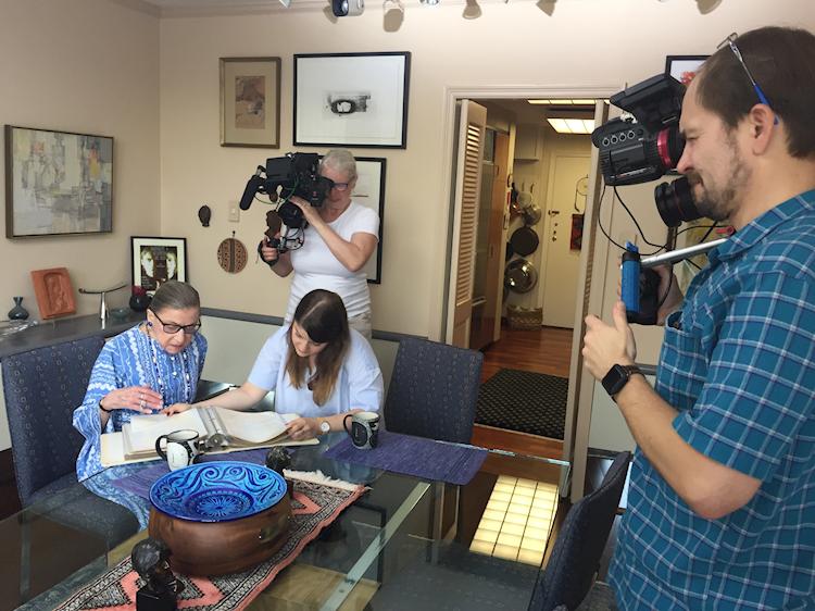 DP Claudia Raschke Talks Shooting the RBG Documentary 