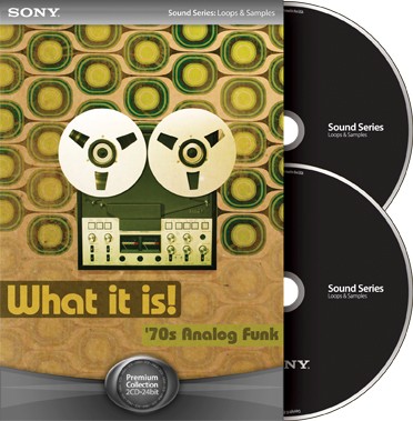 "What It is! '70s Analog Funk" Loop and Sample Collection from Sony Creative Software