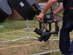 Using the new MōVI Steadicam in TV Commercial Application