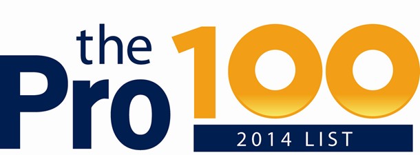 Congrats to the 2014 Pro100 Winners!