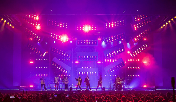 VER Provides Global Lighting Services to Bruno Mars 24K Magic World Tour