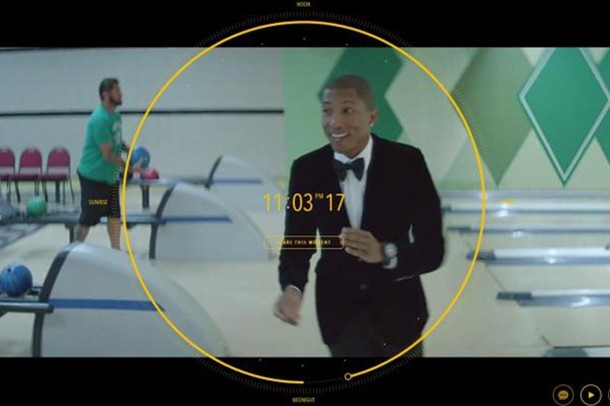 Jon Beattie, Steadicam Operator for Pharrell's, “24 Hours of Happy” 