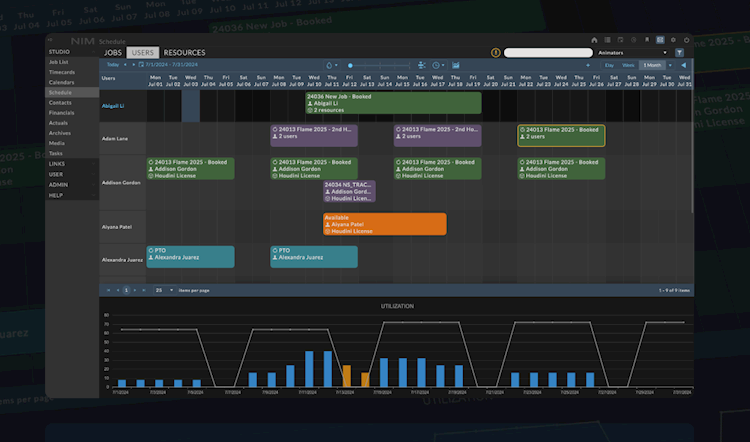 NIM 7.0: Transforming Studio Scheduling with Visual Solutions
