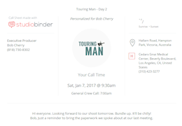 The Anatomy of a Call Sheet: How to Make a Call Sheet for Film and Tv