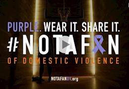 Blonde + Co Campaign Delivers Powerful Message: New York Athletes are #NotAFan of Domestic Violence 