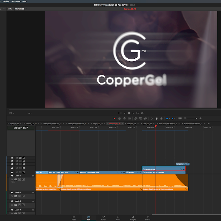 Creating Social Media Spots with DaVinci Resolve 15 Public Beta 
