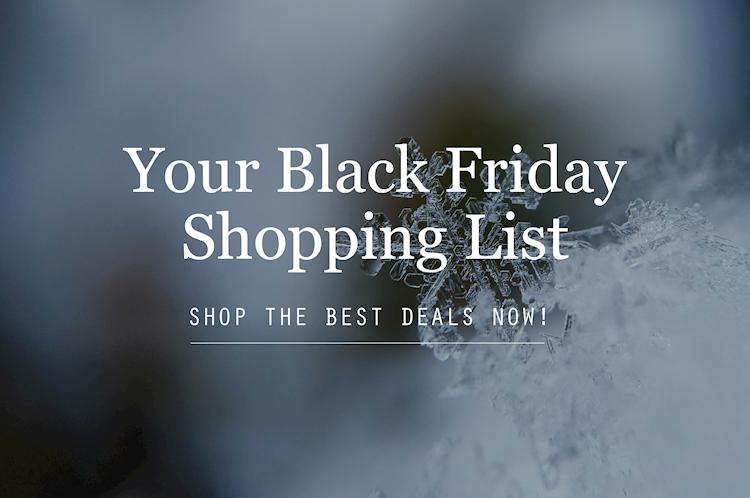 2017 Black Friday Shopping List 