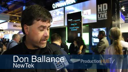 2011 NAB SHOW NewTek interview with Don Ballance