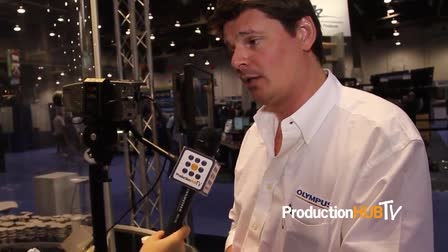 2011 NAB SHOW Olympus I-speed Interview with Jonathan Hatton