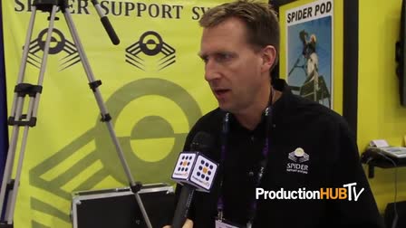 2011 NAB SHOW Spider Support Systems interview with Charlie Kendall