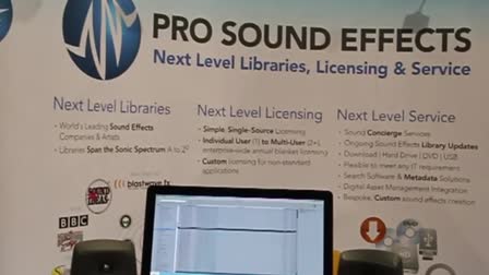 2011 NAB SHOW Pro Sound Effects interview with Douglas Price