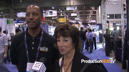 2011 NAB SHOW The Maslow Media Group interview with Linda Maslow and Chauncey Manson