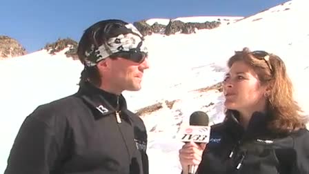 Criss Angel on location in Mammoth Lakes, CA