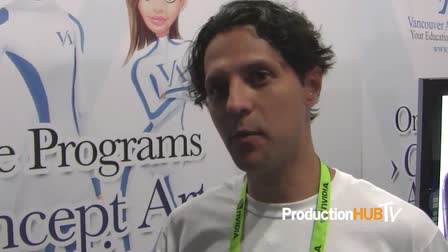 2011 Siggraph Conference Vancouver Animation School interview with Mario Pochat