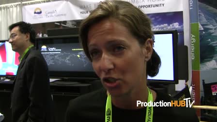 2011 Siggraph Conference British Columbia Film interview with Christine Larsen