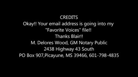 Blair2air Voiceover Productions
