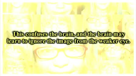 Amblyopia information from the Sound bytes waiting room library
