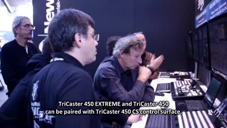 Tradeshow - product event - Tricaster