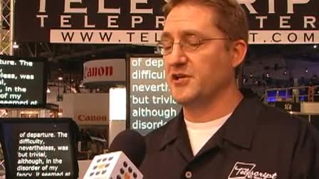Telescript Teleprompters - NAB 2009