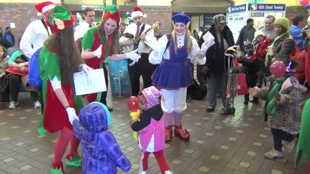SEPTA's Santa Express 2012