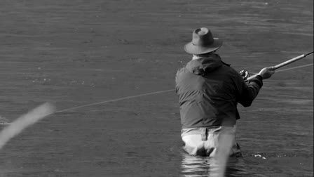 Flyfishing Test (Slow Motion Epic)