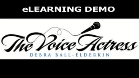 TheVoiceActress eLearning narration demo reel