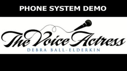 TheVoiceActress Phone System VO demo reel