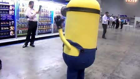 Costumed character entertainment for WalMart