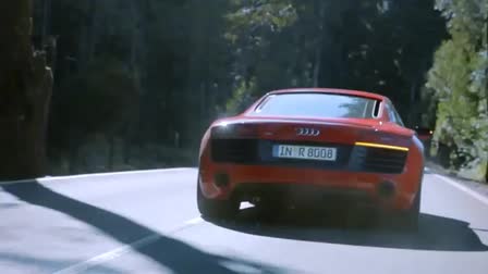Commercial Audi R8 Abu Dhabi on Tenerife, Canary Islands, Spain