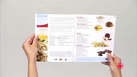 Air Canada On Baord Cafe Commercial
