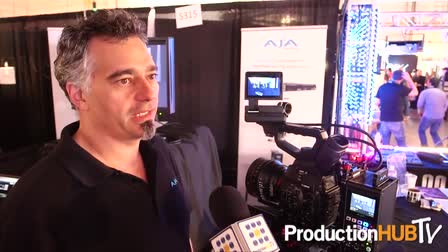 AJA - Cine Gear LA 2013