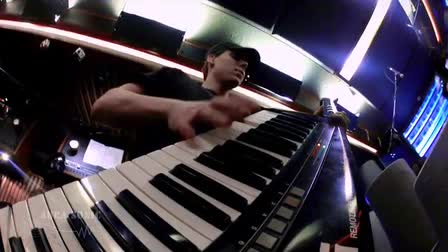 Hey Guy performs "Focusing" live inside dual wall expanding production truck