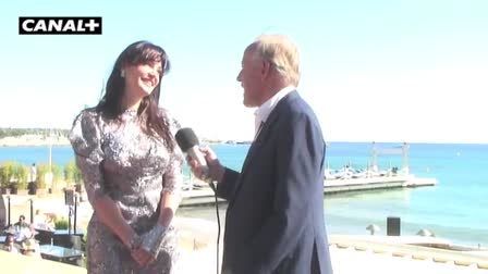 TV interview for Canal Plus, BLEONA, Cannes Film Festival