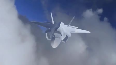 3d F35 Transformation Animation