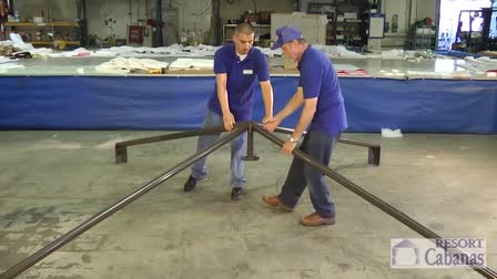 Resort Cabanas - Cancun Cabana assembly video