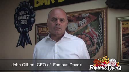 Famous Dave's CEO testimonial