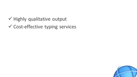 Professional Typing Services