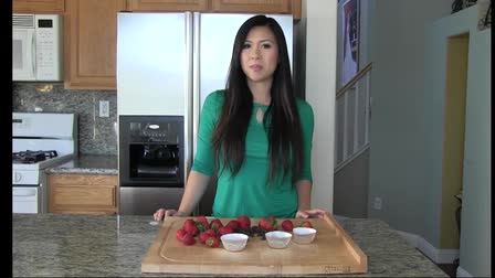Dark Chocolate Fruit Cups Cooking Demo