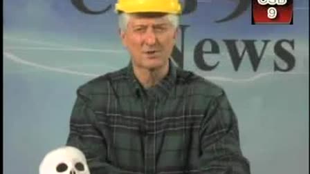 Humorous Anchor Desk