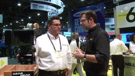 NAB 2014: Miller Cineline 70 Fluid Head