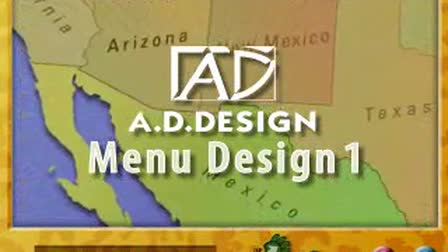 A.D. DESIGN Menu Design samples