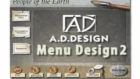 A.D. DESIGN Menu Design samples