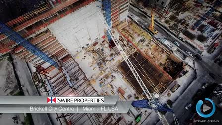 Miami Aerial Photographer - AERIAL SNEAK PEEK AT SWIRE PROPERTIES' BRICKELL CITY CENTRE DEVELOPMENT 