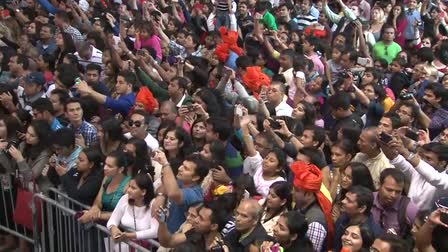 Diwali Celebration in Time Square 2014