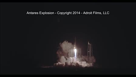 Incredible Footage of NASA's Antares Spacecraft Explosion - October 28, 2014