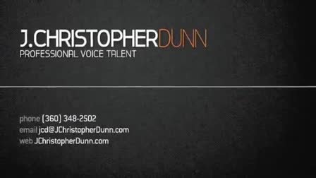 J. Christopher Dunn Commercial Demo Reel
