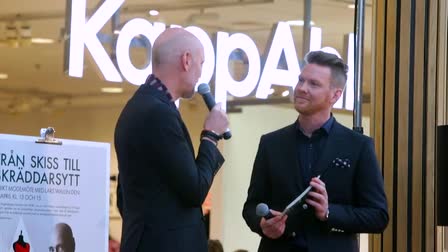 Event at Nova Lund: Fashion Designer Lars Wallin