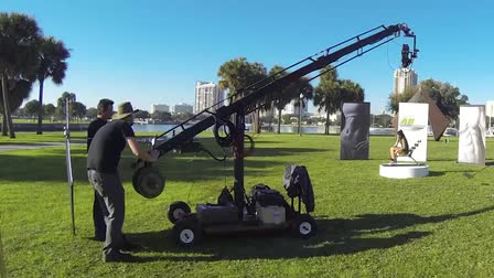 Florida Camera Crane Services - Jib Owner Operator Dayton Stone - Behind the Scenes